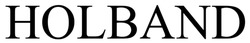 Заявка на торговельну марку № m202505330: holband