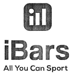 Свідоцтво торговельну марку № 306629 (заявка m201923622): all you can sport; i bars; ibars; і