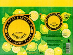 Свідоцтво торговельну марку № 50314 (заявка 2003043491): пиво; з присмаком лимону; with lemon taste; beermix; бірмікс