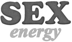 Заявка на торговельну марку № 20031111956: sex; energy