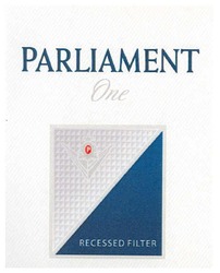 Свідоцтво торговельну марку № 145713 (заявка m201010095): р; parliament one; recessed filter
