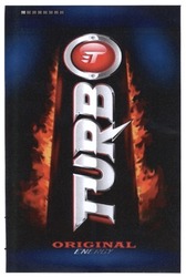 Свідоцтво торговельну марку № 192153 (заявка m201308344): turbo; original energy
