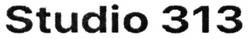Заявка на торговельну марку № m202021391: studio 313