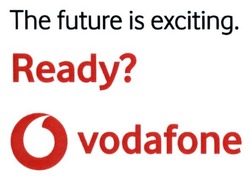Свідоцтво торговельну марку № 283548 (заявка m201807724): ready? vodafone; the future is exciting.
