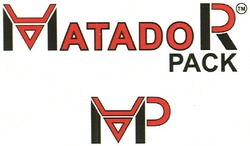 Свідоцтво торговельну марку № 166895 (заявка m201120169): matador pack; map; amp; мар; амр