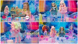 Заявка на торговельну марку № m202519313: зі слаймом; rainbow shimmers; rainbow high