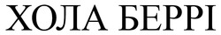 Заявка на торговельну марку № m202517640: хола беррі