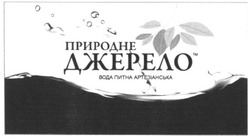 Свідоцтво торговельну марку № 140589 (заявка m201006278): природне джерело; вода питна артезіанська