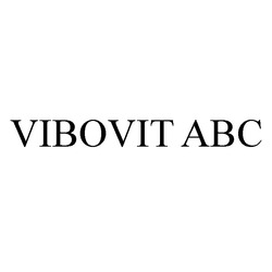 Свідоцтво торговельну марку № 219103 (заявка m201508237): vibovit abc