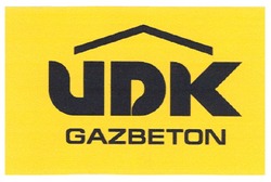 Свідоцтво торговельну марку № 109014 (заявка m200904850): udk; gazbeton; идк
