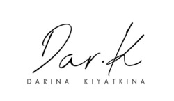 Заявка на торговельну марку № m202203612: к; darina kiyatkina; dar.k
