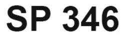 Свідоцтво торговельну марку № 279398 (заявка m201814652): sp 346