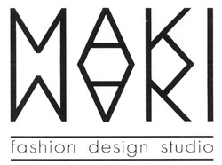 Свідоцтво торговельну марку № 220434 (заявка m201507333): maki; fashion design studio; макі; нокі; hoki