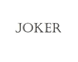 Заявка на торговельну марку № m202118055: joker