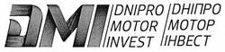 Заявка на торговельну марку № m201812779: dmi; дмі; dnipro motor invest; dніпро мотор інвест; дніпро мотор інвест