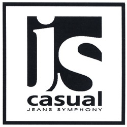 Свідоцтво торговельну марку № 81357 (заявка m200604763): js; casual; jeans symphony