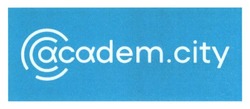 Заявка на торговельну марку № m202508898: а; @; academ.city