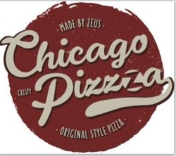 Свідоцтво торговельну марку № 323003 (заявка m202015460): crispy; chicago pizzza; made by zeus; original style pizza