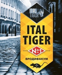 Свідоцтво торговельну марку № 338015 (заявка m202124090): ital tiger №1 бродифакум