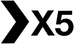 Свідоцтво торговельну марку № 107707 (заявка m200615509): х5; x5