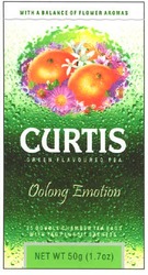 Заявка на торговельну марку № m200705939: with a balance of flower aromas; curtis; green flavoured tea; oolong emotion