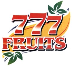 Заявка на торговельну марку № m201712867: 777 fruts; fruits
