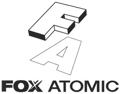 Свідоцтво торговельну марку № 91311 (заявка m200617249): fa; fox atomic; атоміс