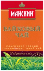 Свідоцтво торговельну марку № 169084 (заявка m201207045): майский; класичний чорний середньолистовий чай; довершений смак; байховий чай; may tea quality