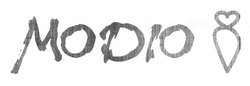 Свідоцтво торговельну марку № 178332 (заявка m201219581): модіо; modio