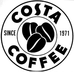 Свідоцтво торговельну марку № 87916 (заявка m200610183): costa coffee; since 1971