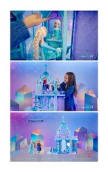 Заявка на торговельну марку № m202521141: крижаний замок ельзи та ляльки з м/ф «крижане серце» продаються окремо, залежно від наявності. кольори та зовнішній вигляд іграшок можуть відрізнятись від зображених; mattel; disney frozen