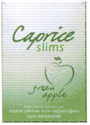 Свідоцтво торговельну марку № 110364 (заявка m200902104): caprice slims; green apple
