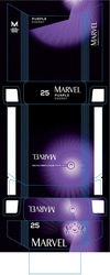 Заявка на торговельну марку № m202210514: м; made under authority of marvel international tobacco group; click to fill with turbo filter; purple energy