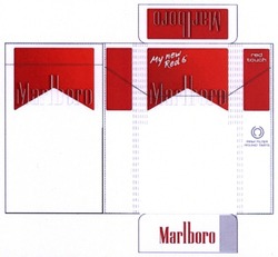 Свідоцтво торговельну марку № 206521 (заявка m201411881): marlboro; my new red 6; red touch; round taste; firm filter