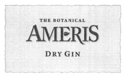 Заявка на торговельну марку № m202515023: the botanical ameris dry gin