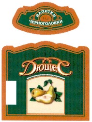 Свідоцтво торговельну марку № 143939 (заявка m201109025): напитки из черноголовки; дюшес