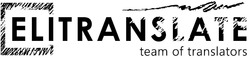 Свідоцтво торговельну марку № 317771 (заявка m202004815): elitranslate team of translators