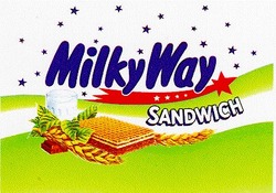 Свідоцтво торговельну марку № 11640 (заявка 94061952): milky way sandwich