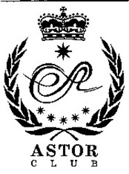 Заявка на торговельну марку № 96122829: a, astor club; а