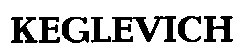 Заявка на торговельну марку № 97093053: keglevich