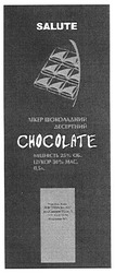 Заявка на торговельну марку № m200804091: лікер шоколадний десертний; chocolate; salute