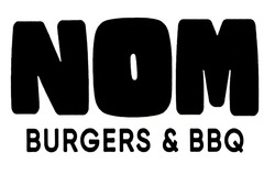Свідоцтво торговельну марку № 340244 (заявка m202123931): nom; burgers&bbq; burgers bbq