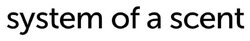 Заявка на торговельну марку № m202508784: system of a scent