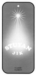 Свідоцтво торговельну марку № 44781 (заявка 2002108268): stuyan; jik