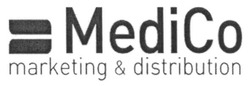 Свідоцтво торговельну марку № 268218 (заявка m201719502): medico; medi co; marketing&distribution