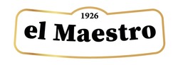 Заявка на торговельну марку № m202204904: 1926; el maestro