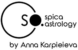 Свідоцтво торговельну марку № 329207 (заявка m202105854): by anna karpieieva; so.spica astrology; sa