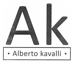 Заявка на торговельну марку № m201218330: alberto kavalli