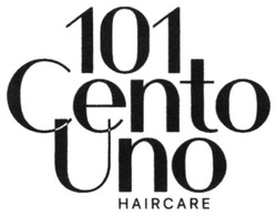 Заявка на торговельну марку № m202006291: 101 cento uno haircare