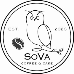 Заявка на торговельну марку № m202401878: est.2023; sova coffee &cake
